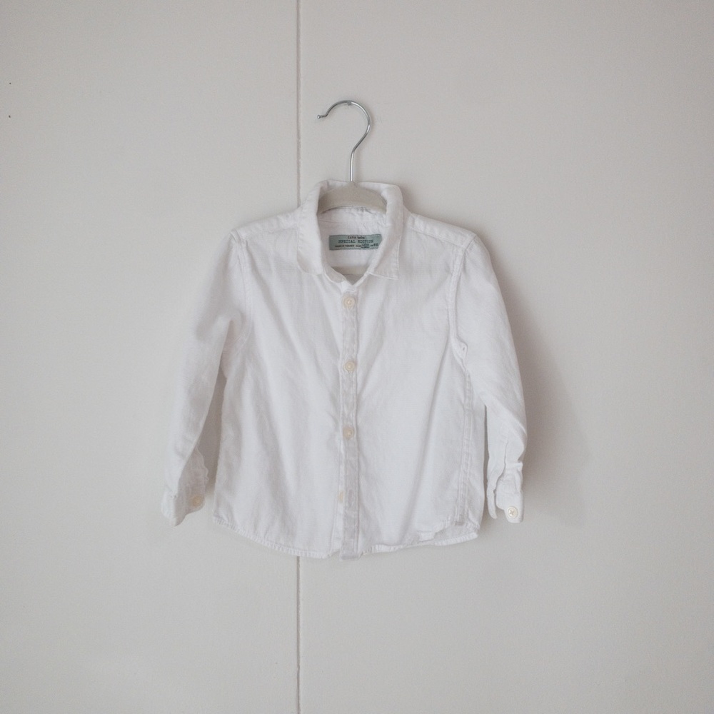 Zara Baby Dress Shirt, 12-18m
